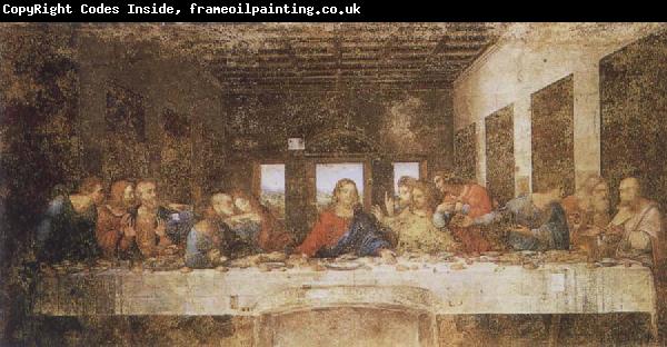Leonardo  Da Vinci The Last Supper